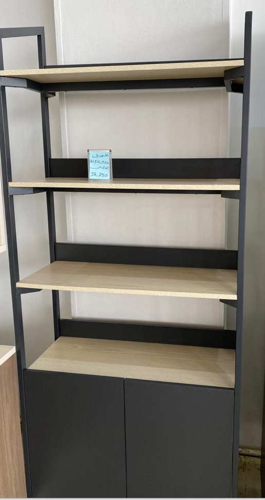 دولاب خشب رفوف صغير